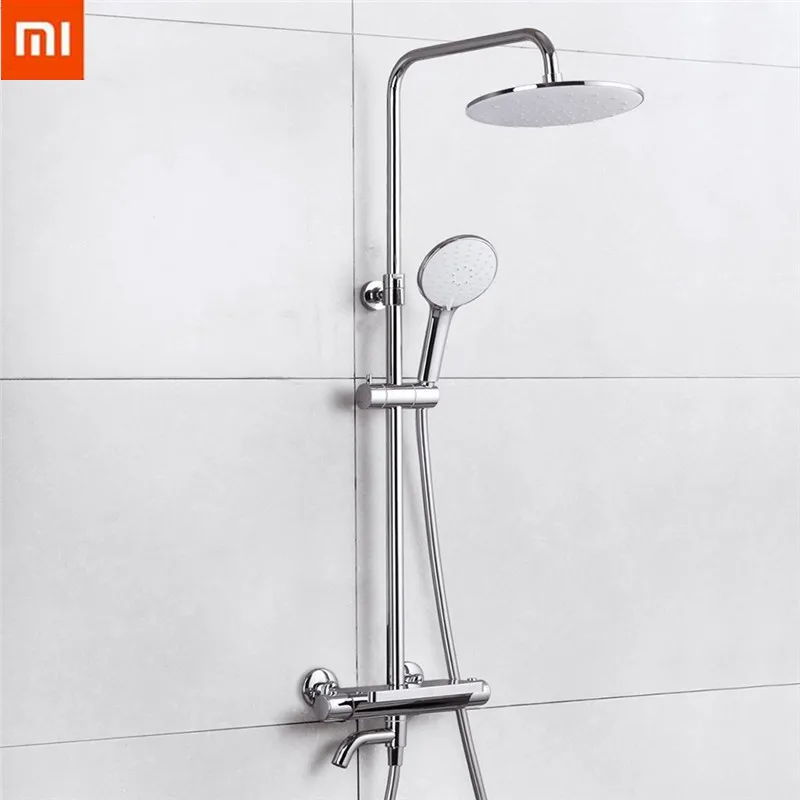 

Xiaomi Mijia Diiib Home Safe Thermostatic Handheld Shower Head Set Stainless Steel 6 Modes Shower Faucet Shower Hose Lifting Rod