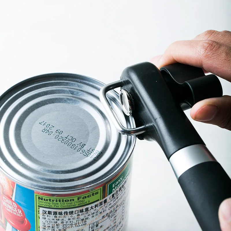Home Creative tin can opener artifact stainless steel bottle can opener
