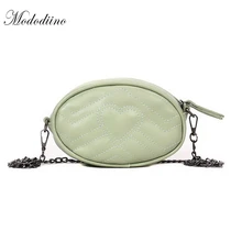 Mododiino Candy вышивка любовь женский пояс из искусственной кожи Модная поясная сумка свежий прекрасный дорожный ремень одноцветная Повседневная маленькая сумка DNV0341