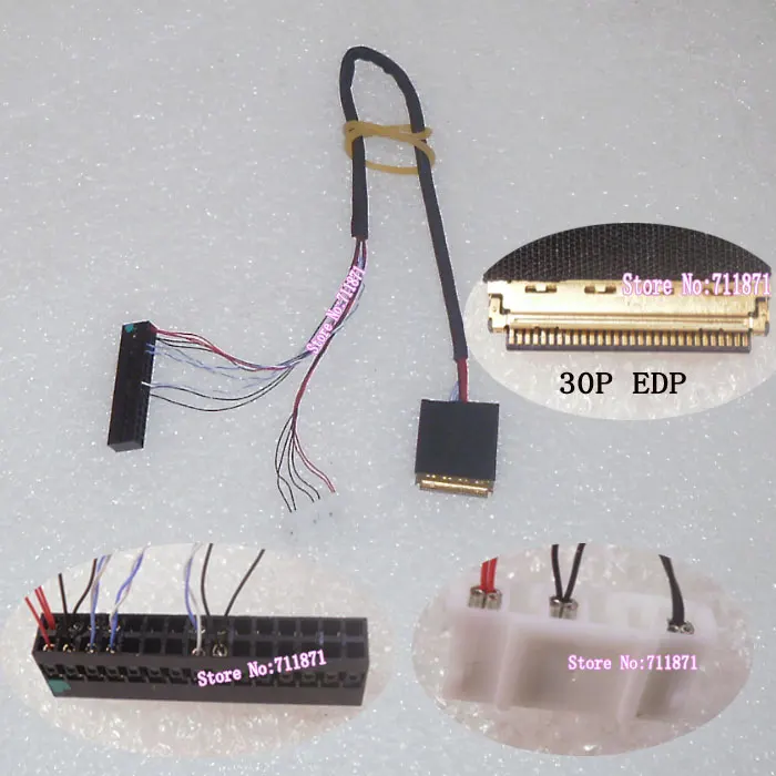 

Pitch 0.5mm 30Pin EDP LVDS Screen Line Spacing 0.5mm 30P EDP Screen Cable 30P 0.5 Pitch EDP LVDS Screen Wire EDP Lcd Cable