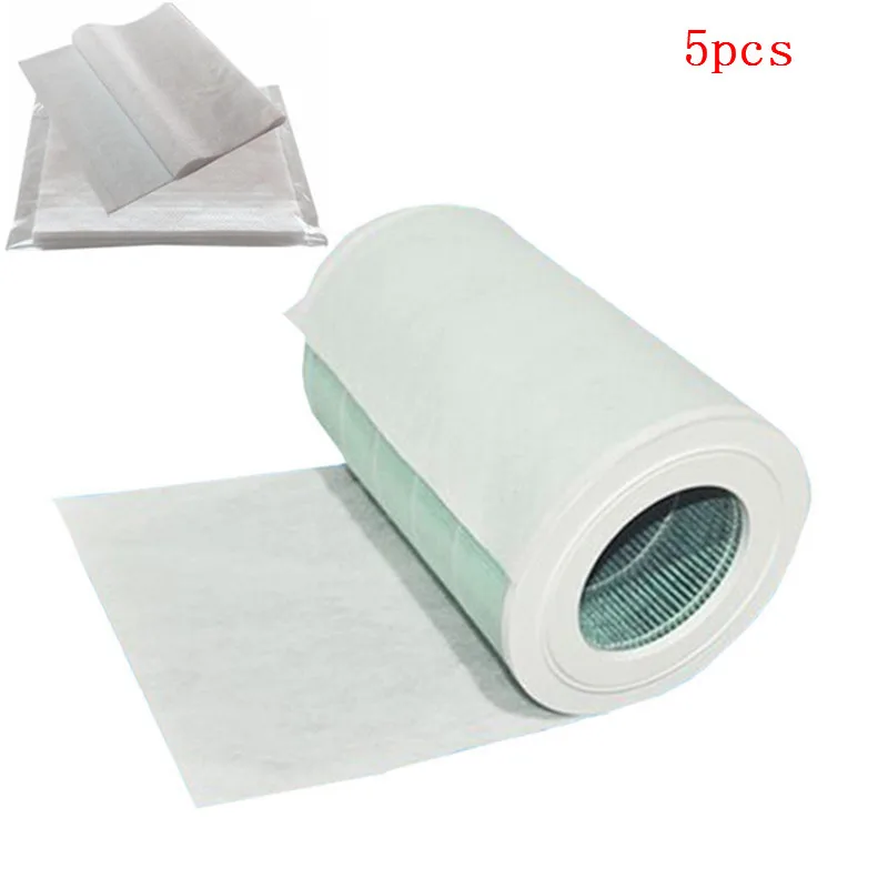 5pcs Thickening Electrostatic Cotton For Philips Xiaomi Air Conditioner Mi Air Purifier Pro/1/2 Air Purifier Dust Filter Hepa