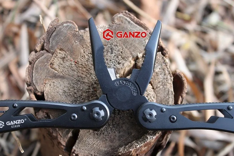 Универсальные инструменты G202B Ganzo, многофункциональный нож плоскогубцы складывающиеся инструменты для повседневного использования многофункциональные складывающиеся плоскогубцы отвертка биты мини-ножницы для похода