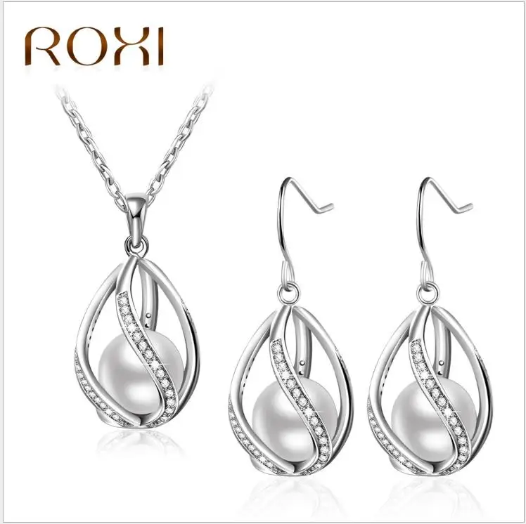 ROXI Прямая поставка с фабрики жемчужные серьги/ожерелье костюмы женские модели