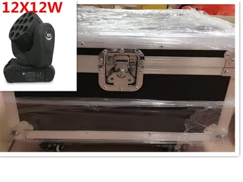 

4 pz/lotto 12x12 W Con Flight Case 150 W LED Fascio Moving Head Light dj equipment 12x12 W RGBW (CMY) Quad