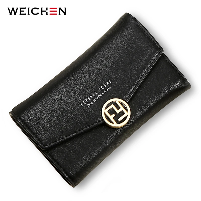 WEICHEN New Women Wallets High Quality Soft Leather Brand Designer