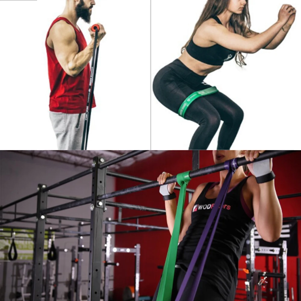 

Super Elastic Flexible Latex Pull Strap Looped Resistance Band for Physical Exercise Yoga Training
