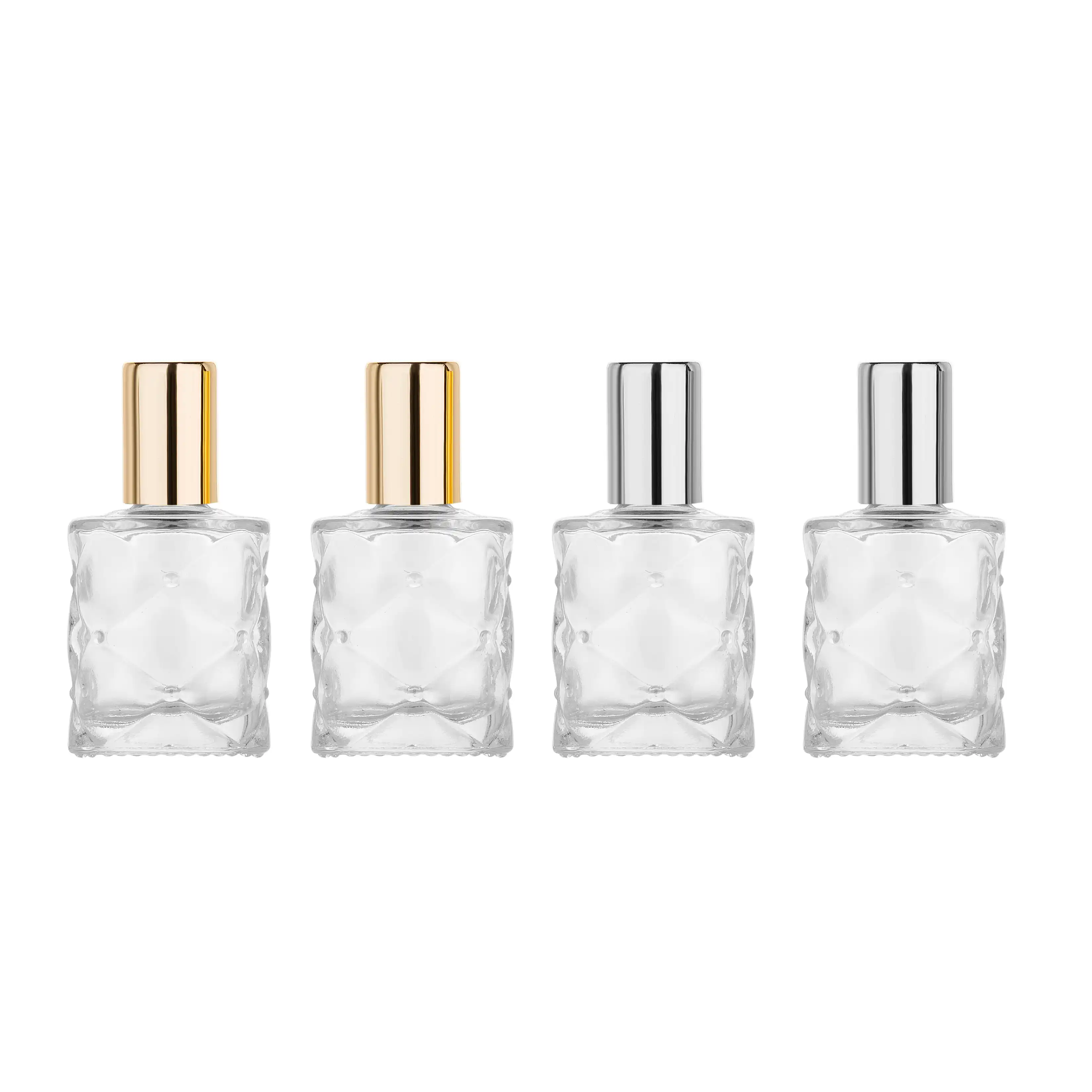 Mub 10 ミリリットルミニ鋼ボールボトル空詰め替えロールにボトル用ガラス香水ボトル高品質コンテナ 詰め替えボトル Aliexpress