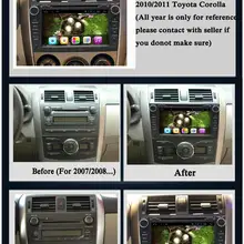 Android 10.0автомобильный dvd-плеер для Camry 2006 2007 2008 2009 2011 Автомобильный dvd-плеер 2010 головное устройство автомобиля стерео радио