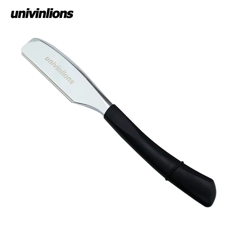 

6"univinlions manual shaver professional straight edge stainless steel sharp barber razor beard face underarm body shaving knife