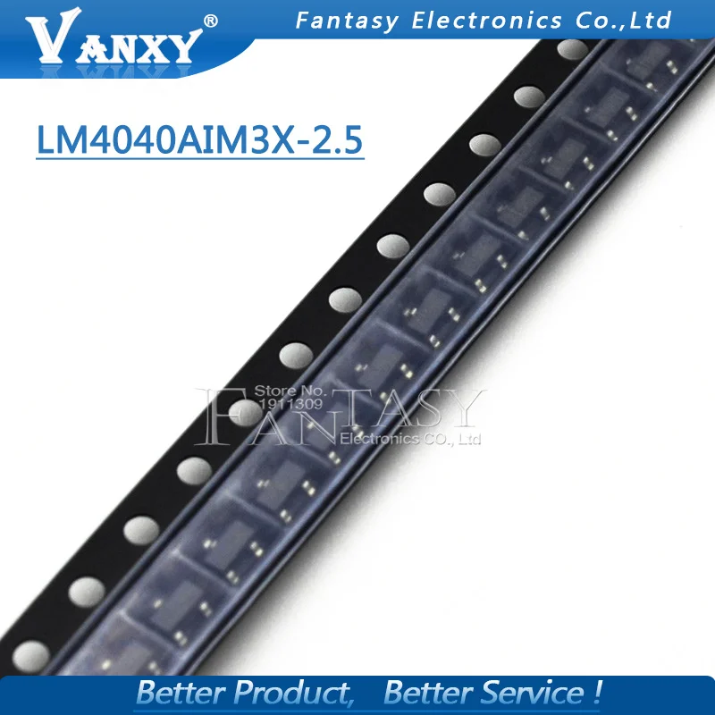 

10PCS LM4040AIM3X-2.5 SOT23 LM4040AIM3XI SOT-23 LM4040A LM4040 Voltage Reference