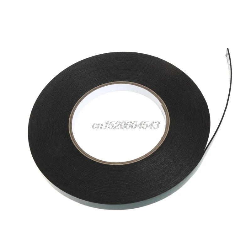 1 Roll 10mmx10m Double Sided Adhesive Foam Seal Mounting Tape