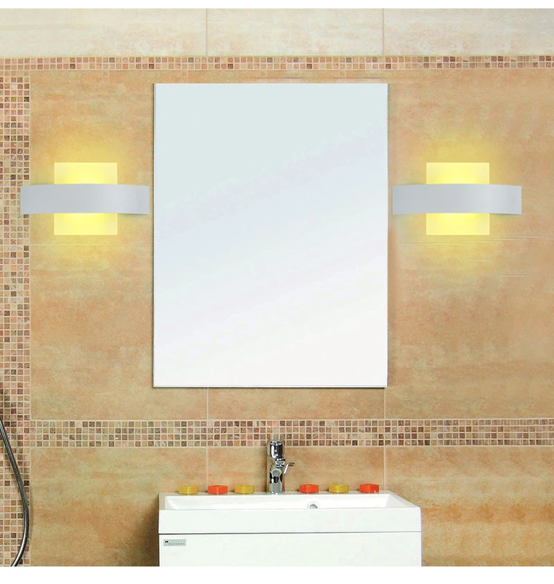 Horsten LED Modern Simple Wall Lamp Creative  Environmentally  Bedroom Bedside Livingroom Dining-room Hotel Study Corridor Light (8)