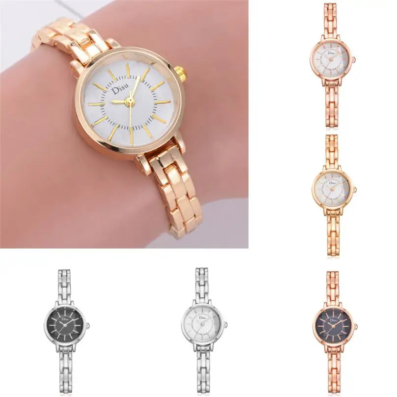 

ose Gold Plated Women's Elegant Rhinestone Bracelet Quartz Watch Fashion Ladies Dress Watches ladies watches top brand luxury