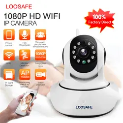 LOOSAFE HD 1080P, IP камера, WIFI, камера наблюения, камера 2 Мп, детский монитор, беспроводная, P2P IP камера, PTZ, Wifi, камера для безопасности