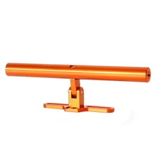 Крепление перекладина мотоцикла универсальный кронштейн стабильный многофункциональный удлинитель прочный регулируемый лекго устанавливаемый алюминиевый сплав