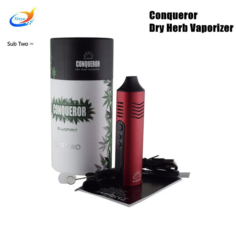 Conqueror сухой вапоризатор для трав 2200mah аккумулятор вейп комплект электронной