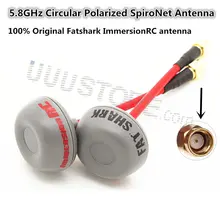 2pcs/lot 100% original Fatshark ImmersionRC 5.8GHz Circular Polarized SpiroNet RP-SMA Antenna