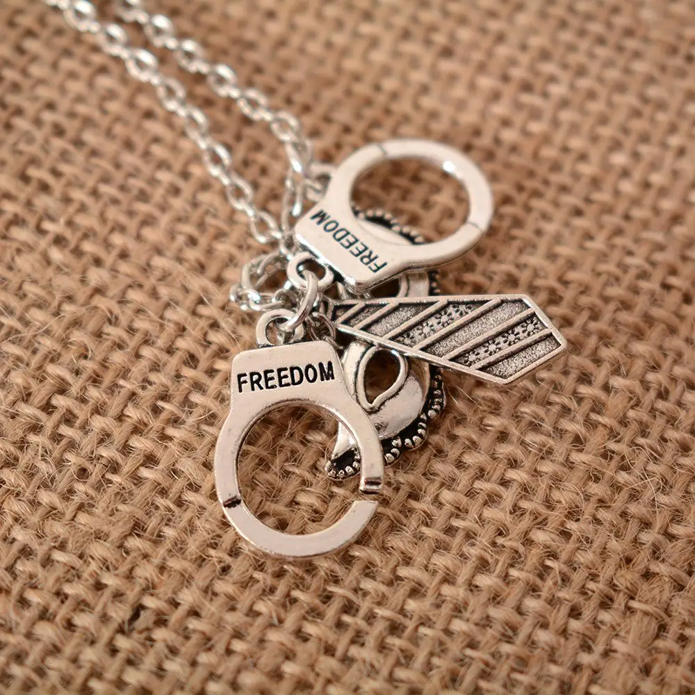 Fifty Shades Of Grey Darker Handcuffs Masquerade Mask Tie Necklace Jewelry Gifts