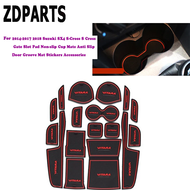 ZDPARTS 1 комплект Автомобильный Коврик для чашек накладки kx5 kia sportage 3 2017 2018