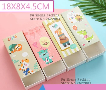 

cake dessert macarons boxes pastry packaging boxesDrawer cake box cookies biscuit packing 50pcs/lot