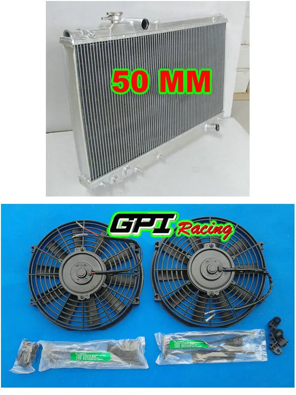 2ROWS ALUMINUM RADIATOR FOR TOYOTA SUPRA MK4 JZA80 2JZ-GTE Twin Turbo MT MANUAL