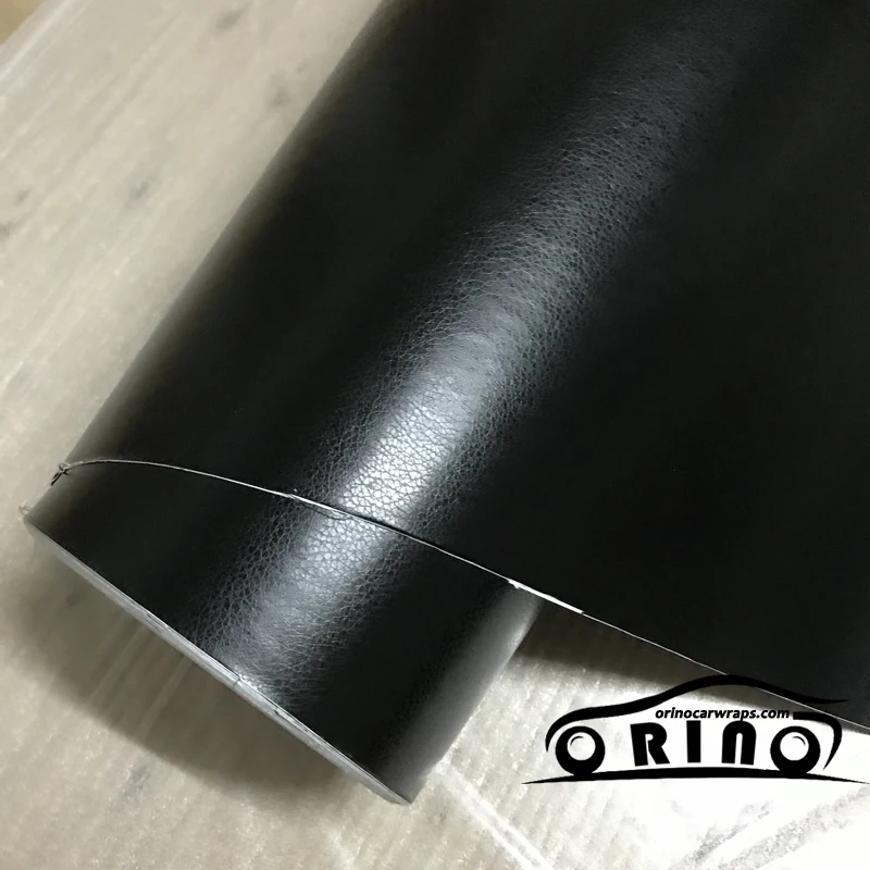 black leather vinyl film sticker-5