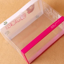 Быстрая на заказ маленький складной прозрачный, ПВХ ПЭТ пластиковая подарочная упаковка коробка бесплатный образец- PX20277