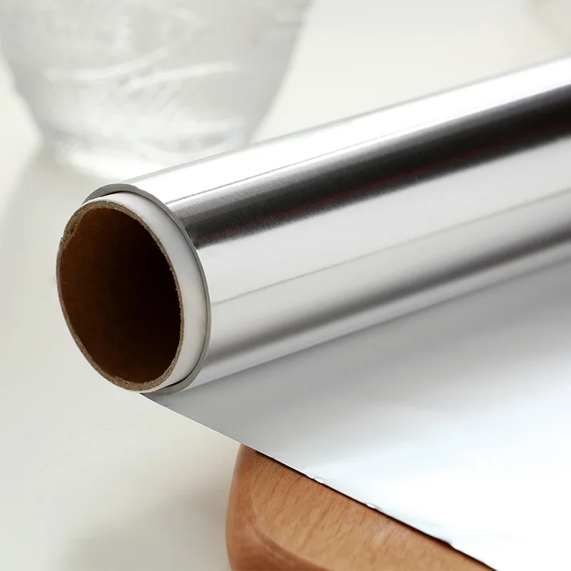 Metal Tin Foil Paper Food Pack Cook Baking BBQ Grilling Silver Baking