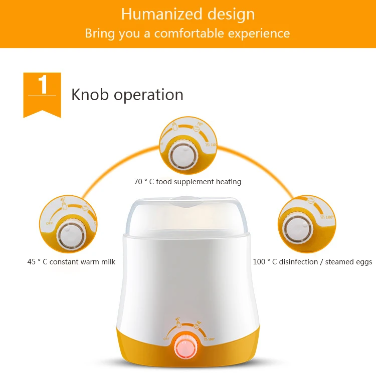 DMWD молока для кормления Электрический нагреватель для бутылок нагреватель Еда теплые детские бутылочки Отопление стерилизатор яйца котла Плита Пароварка для яиц ЕС и США