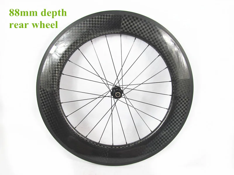 Perfect Farsports customized DT240S hub 12K rim 30 38 50 60 88mm tubeless carbon wheel 23 25mm wide clincher road wheelset 11