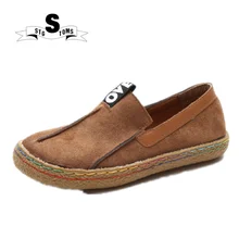 Женская обувь; сезон весна; Новинка; тонкие женские туфли на плоской подошве; удобная обувь с круглым носком; обувь без застежки; twm0083