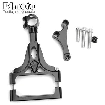 

BJMOTO CNC Motorcycle Adjustable Steering Stabilize Damper Bracket Mount Kit For KAWASAKI Z1000 Z750 03-09 Moto Steer Support