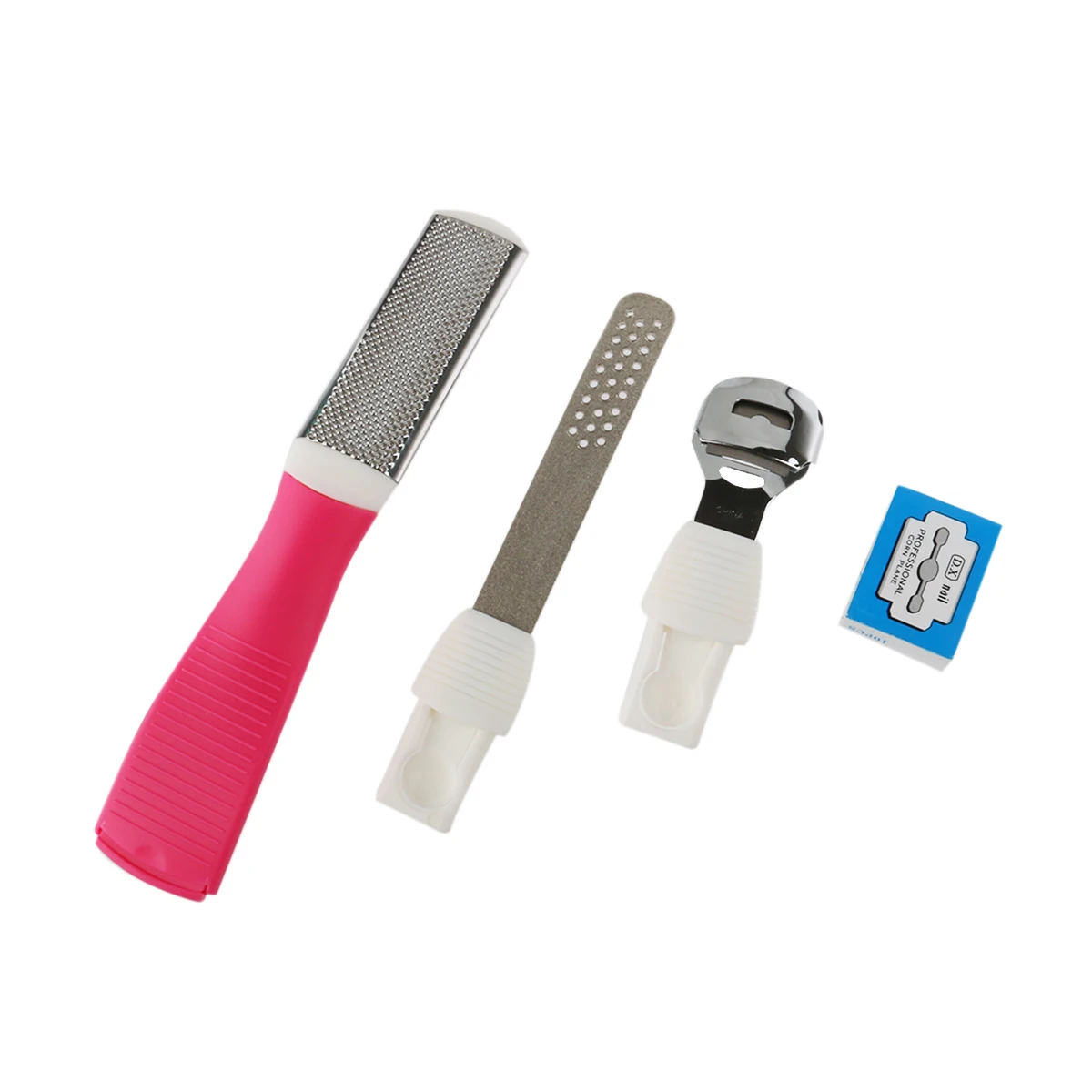 ETEREAUTY Pedicure Foot Kit File Remover Shaver Foot Scraper Blades For Callus Corn Hard Skin
