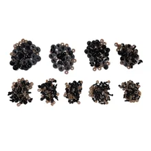 100pcs DIY Plastic Screw Eyes for Teddy Bear Doll Animal Puppet Doll Accessories 6mm 8mm 9mm 10mm 12mm 14mm 16mm 18mm 20mm