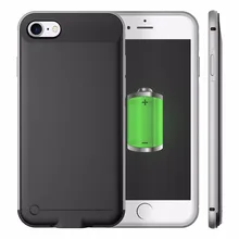 4200 мАч Батарея Зарядное устройство чехол для iPhone 6 S iPhone 7 Панцири Телефонные Чехлы Запасные Аккумуляторы для телефонов 5 В 1A для Iphone 7 6 Plus 5200 мАч Запасные Аккумуляторы для телефонов