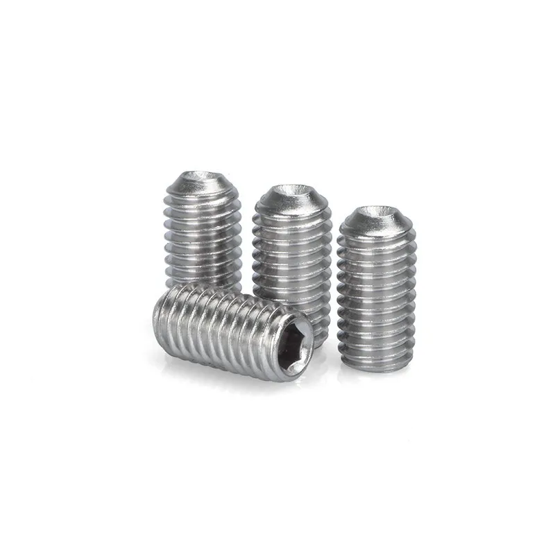 Набор шестигранных винтов DIN916 из нержавеющей стали M2/M2.5/M3/M4/M5/M6 *