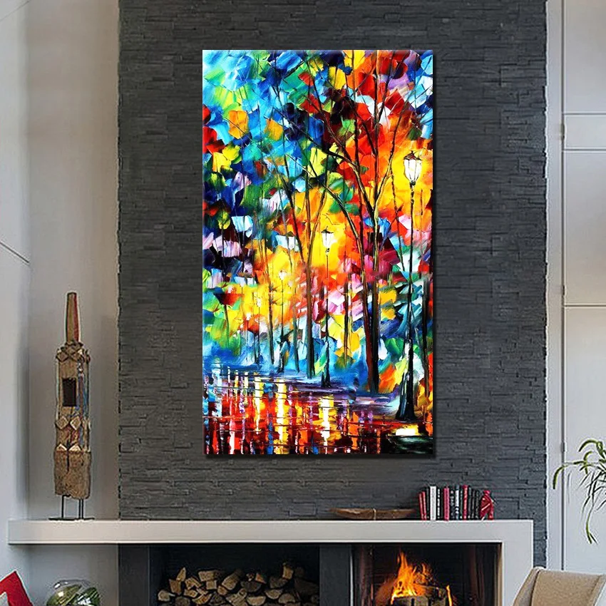 Oil painting canvas large size home decor wall art paintings beautiful