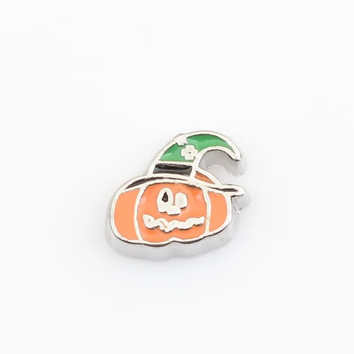 

Pumpkin, Floating charms,Fit floating charm lockets, FC0320