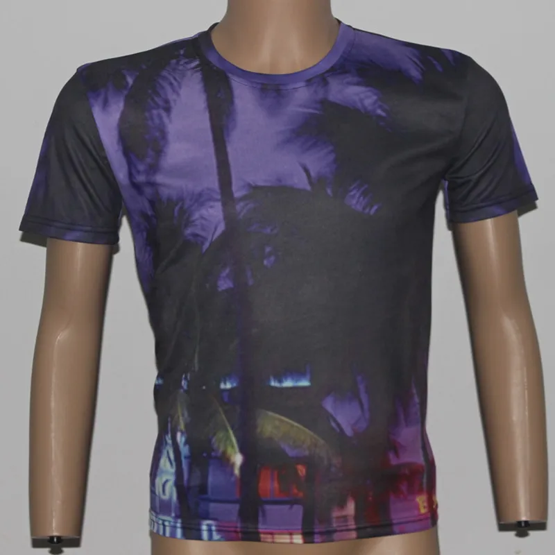 Couture Прохладный детская 3D футболка для девочек и мальчиков футболка кокосовых пальм Chill принт Повседневное Топы корректирующие рост 95- 155 см Для детей от 4 до 15 лет - Цвет: as picture