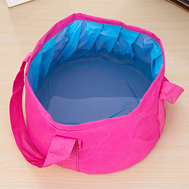 15L portátil de viaje al aire libre plegable de camping lavamanos cubo fregadero bolsa de lavandería bucket 15L portátil de viaje al aire libre plegable de camping lavamanos cubo fregadero bolsa de lavandería bucket