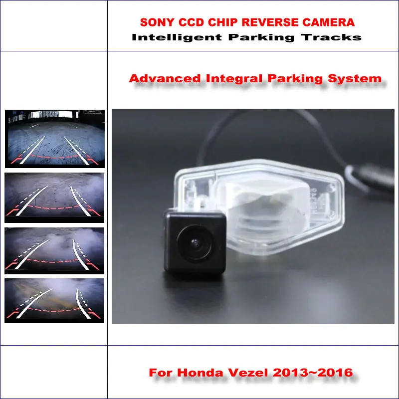 

Rear Camera For Honda Vezel 2013~2016 Intelligent Parking Tracks Backup Reverse / 580 TV Lines Dynamic Guidance Tragectory