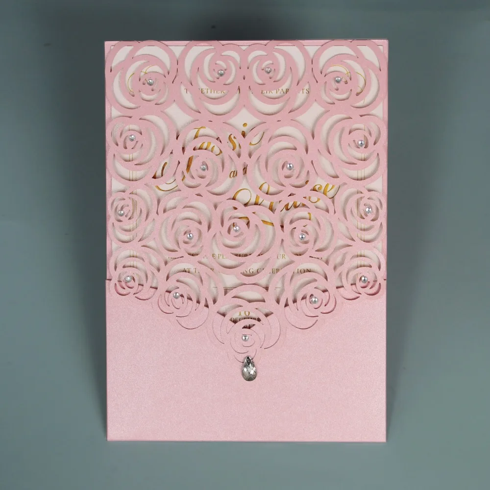 Romantic Rose Invitation