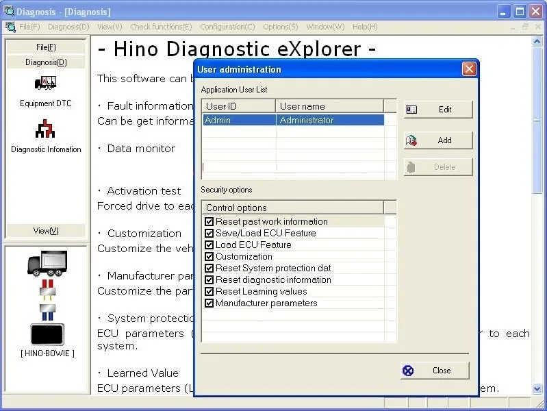 Hino Diagnostic Проводник& Reprog менеджер 3.1.2+ Crack+ pin Keygen