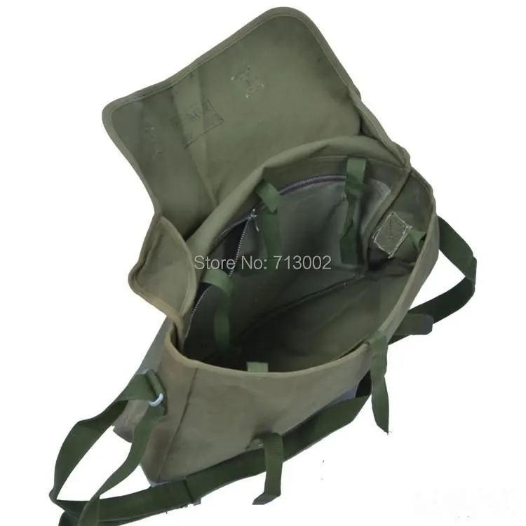 Армейская спортивная сумка Cjinese зелено армейский брезентовый Рюкзак|bag shoulder|bag