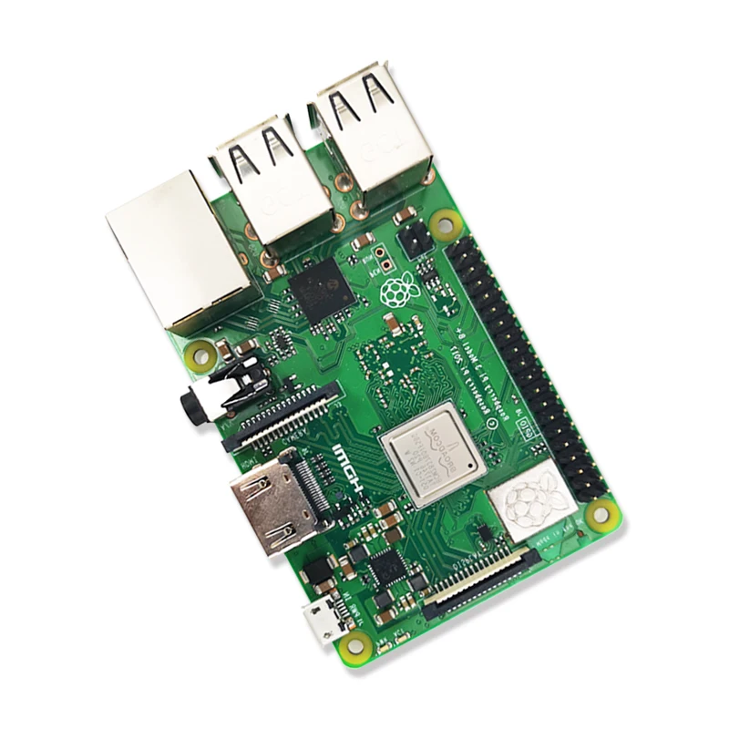 Günstige Original Element14 Raspberry Pi 3 Modell B B + Plus BCM2837 1,2G raspberry pi 3 mit 2,4G   5G WIFI 4,2 Bluetooth und PoE