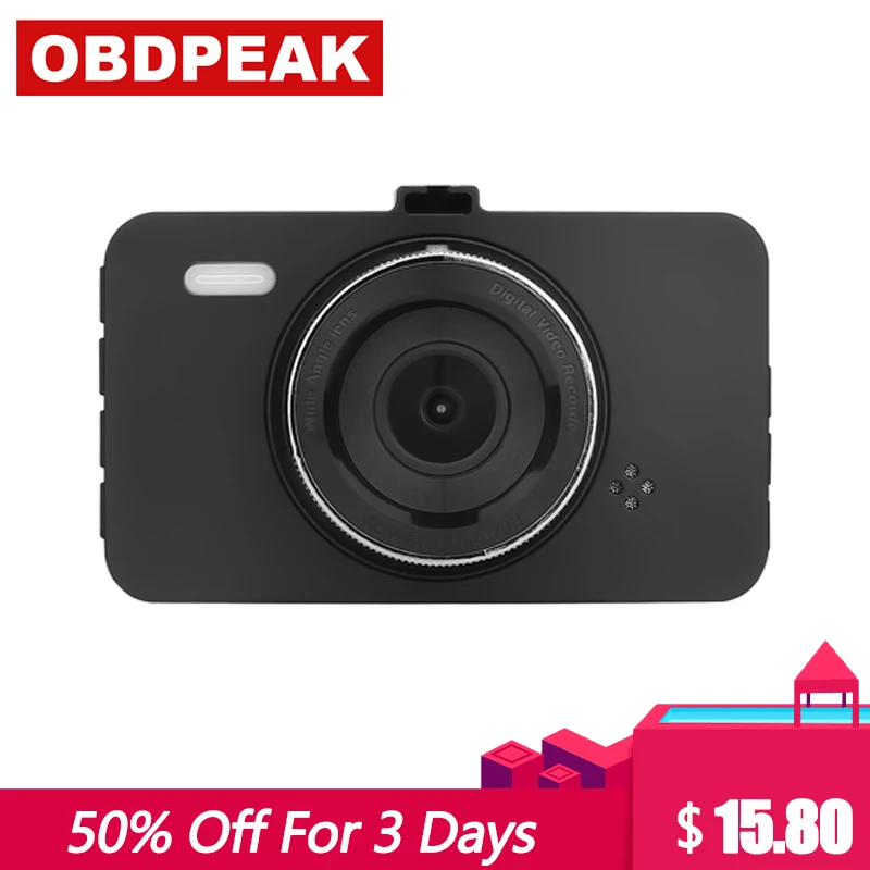 

Smart Dash Camera 170 Degree 3.0 Inch 1080P Car Dvr G-sensor Night Vision Digital Video Recorder Dual Lens Auto Camera