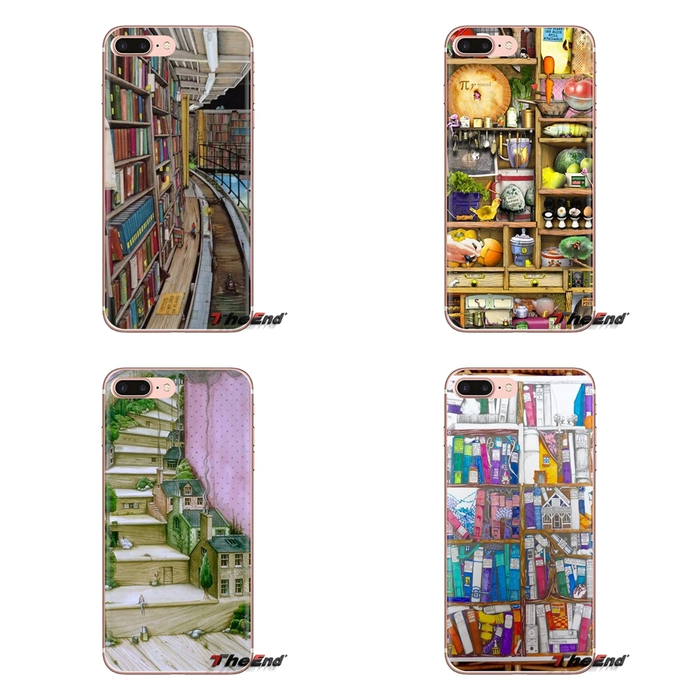For Oneplus 3T 5T 6T Nokia 2 3 5 6 8 9 230 3310 2.1 3.1 5.1 7 Plus 2017 2018 Silicone Case Covers Colin Thompson Books Wallpaper