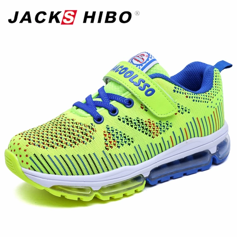 

JACKSHIBO New Kid Sneaker Sports Casual Shoes Girl Fly Line Shoes Kid Outdoor Running Sneakers Breatherable Light Child Shoes