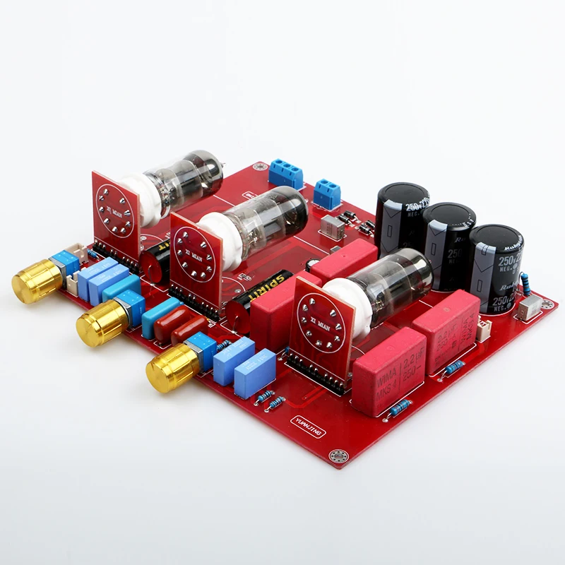 

6N1 Tube Tone Board Preamplifier Completed Amplifier Board