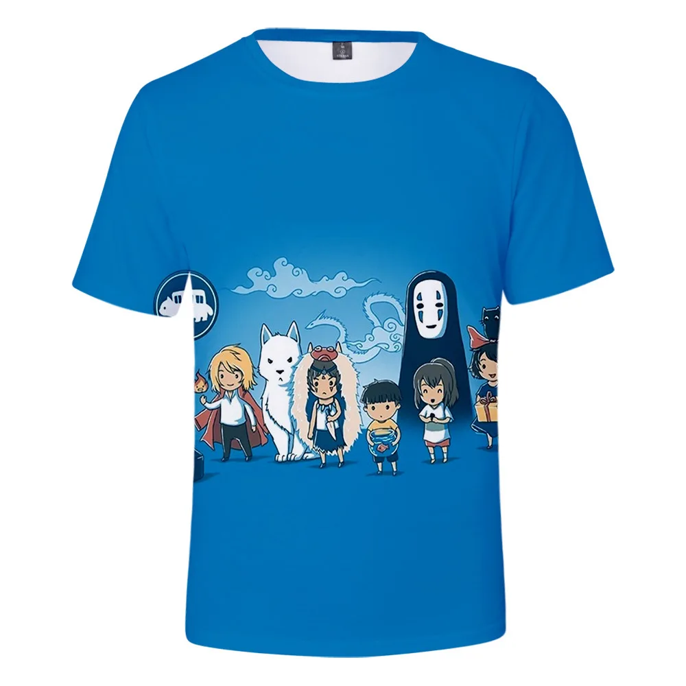 Футболка для мужчин, женщин, детей, футболка Studio Ghibli Hayao Miyazaki Chihiro, футболка с японским аниме - Цвет: SA01